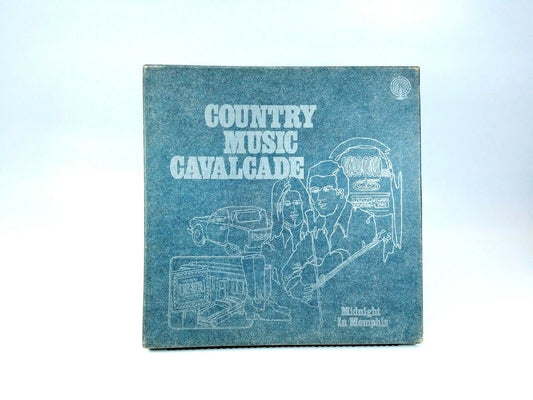Country Music Cavalcade 3-Record Box Set; Sealed; Midnight in Memphis; 1975