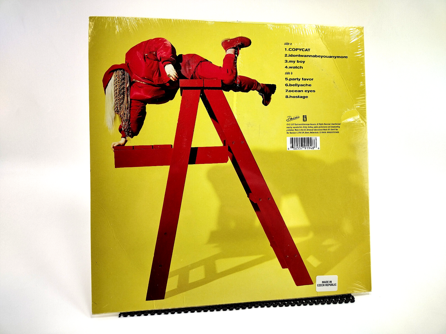 Billie Eilish - Dont Smile At Me, Vinyl, LP Sealed! Translucent Red (Bend Marks)