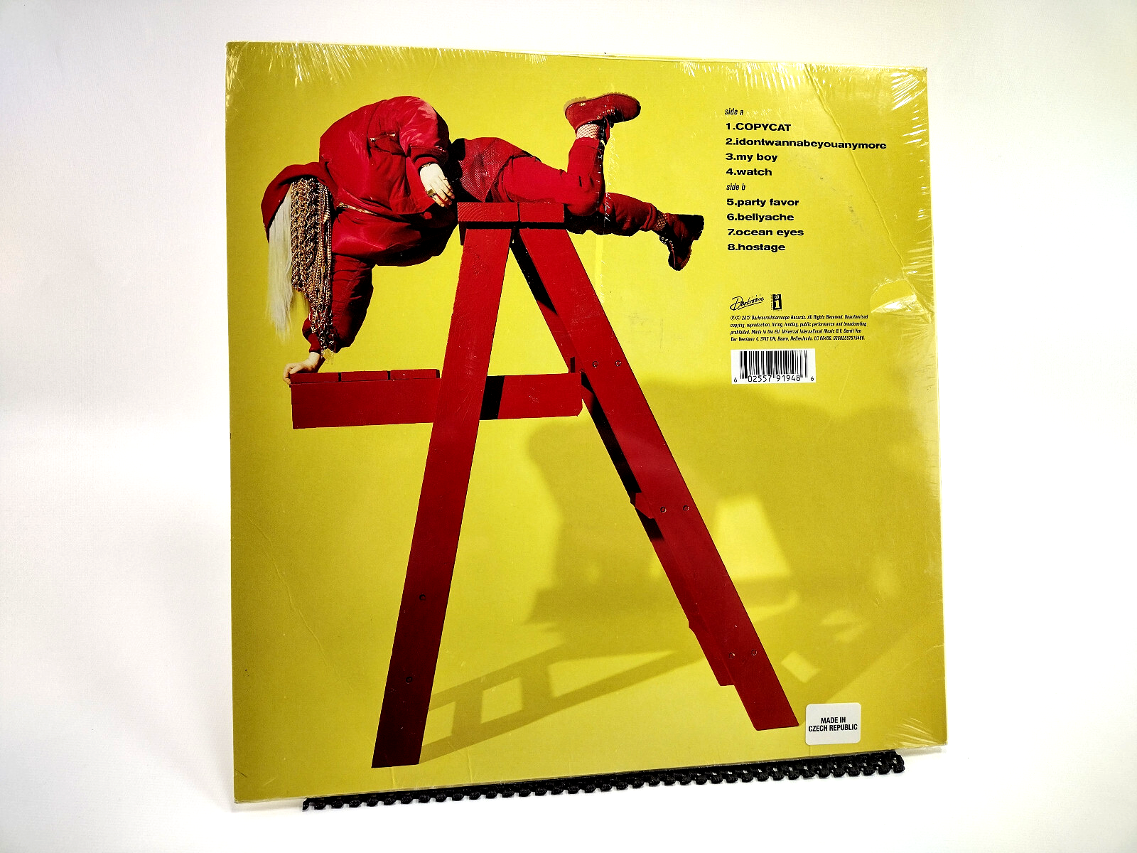 Billie Eilish - Dont Smile At Me, Vinyl, LP Sealed! Translucent Red (Bend Marks)