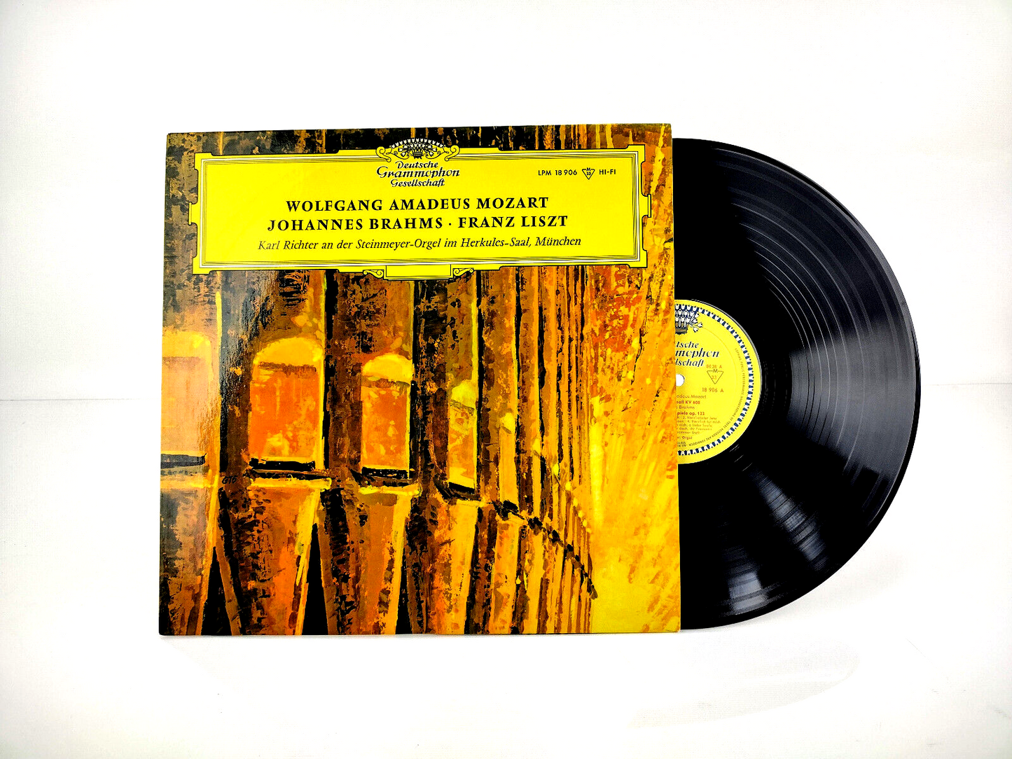 Karl Richter - Wolfgang Amadeus Mozart, Johannes Brahms, Franz Liszt LPM18906