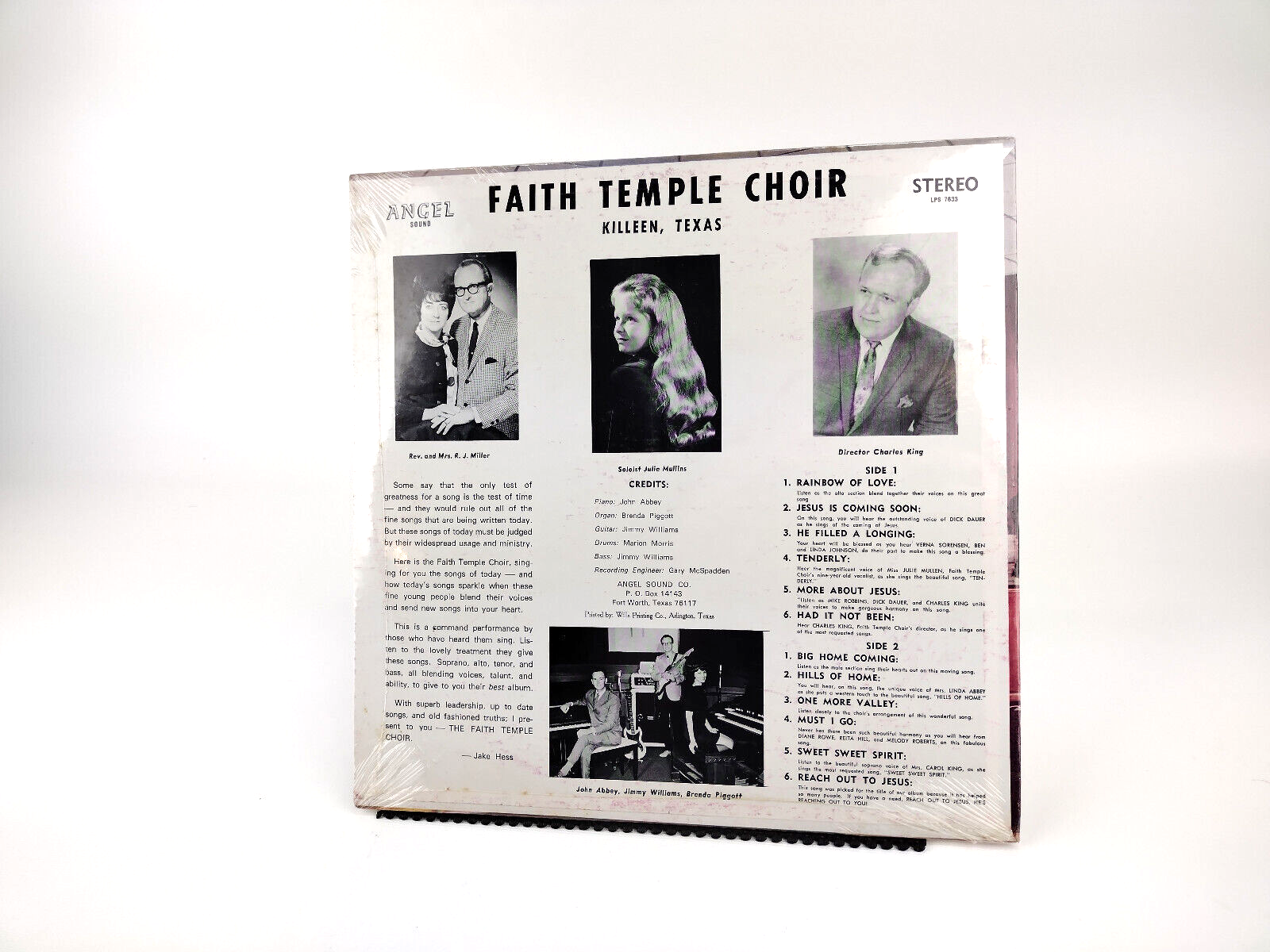 Faith Temple Choir - Reach Out To Jesus - LPS-7633 SEALED COPY! RARE