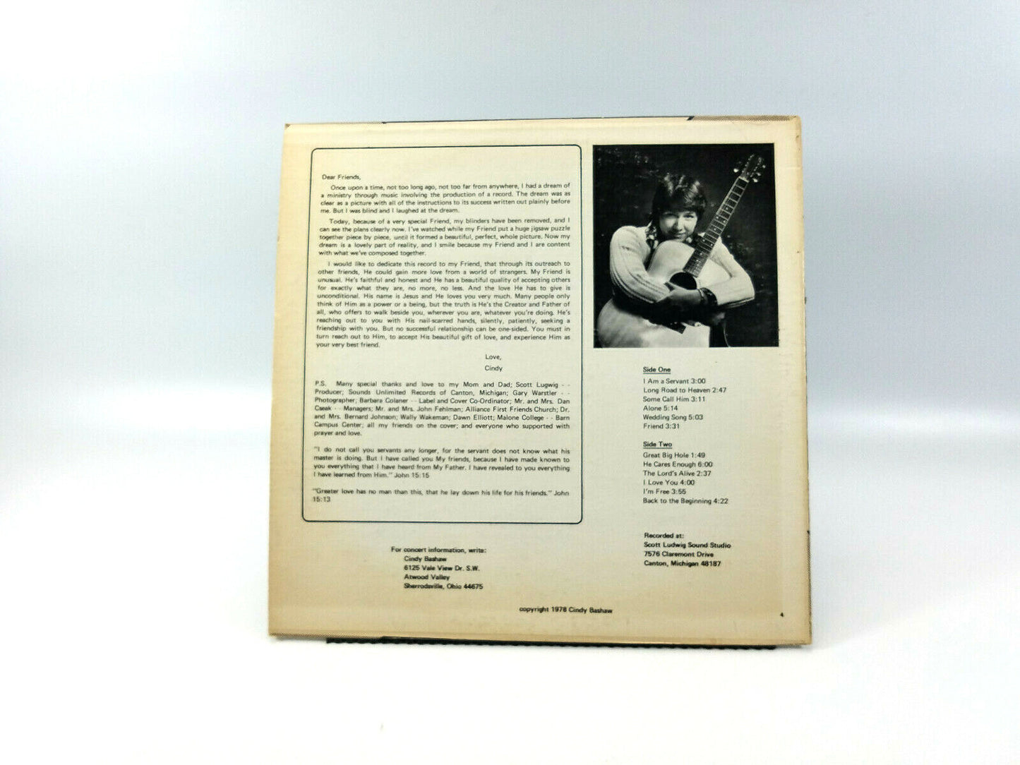 Cindy* - "Friends"     Sounds Unlimited Records – SUR 101 Vinyl, LP - VG+