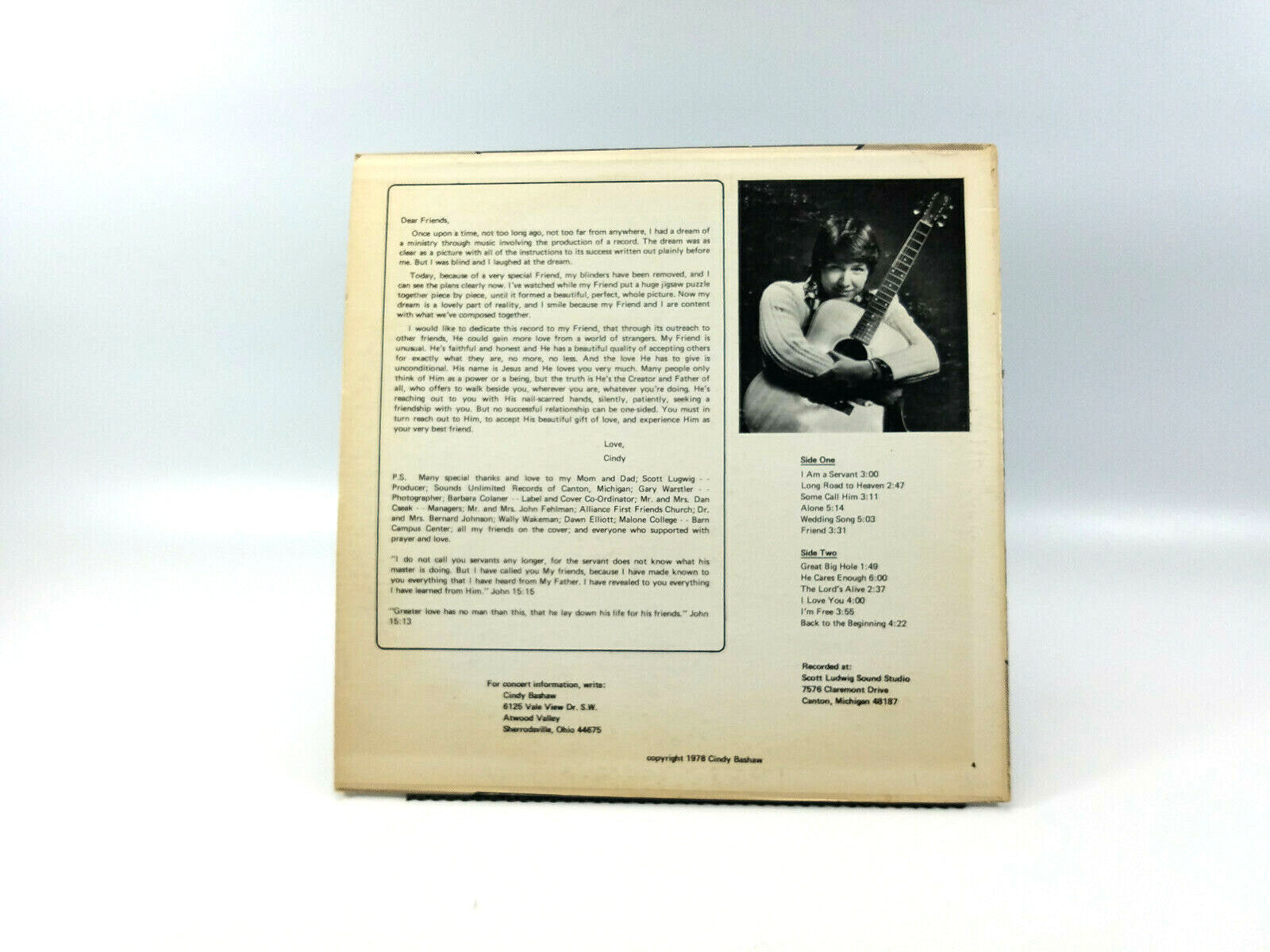Cindy* - "Friends"     Sounds Unlimited Records – SUR 101 Vinyl, LP - VG+