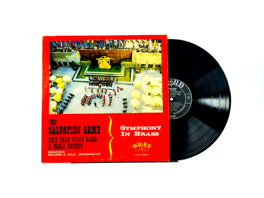 The Salvation Army New York Staff Band & Male Chorus Symphony In Brass LP Word
