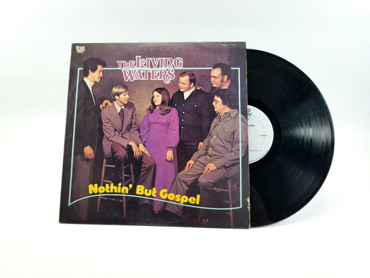 The Living Waters -  Nothin' But Gospel LP VG+