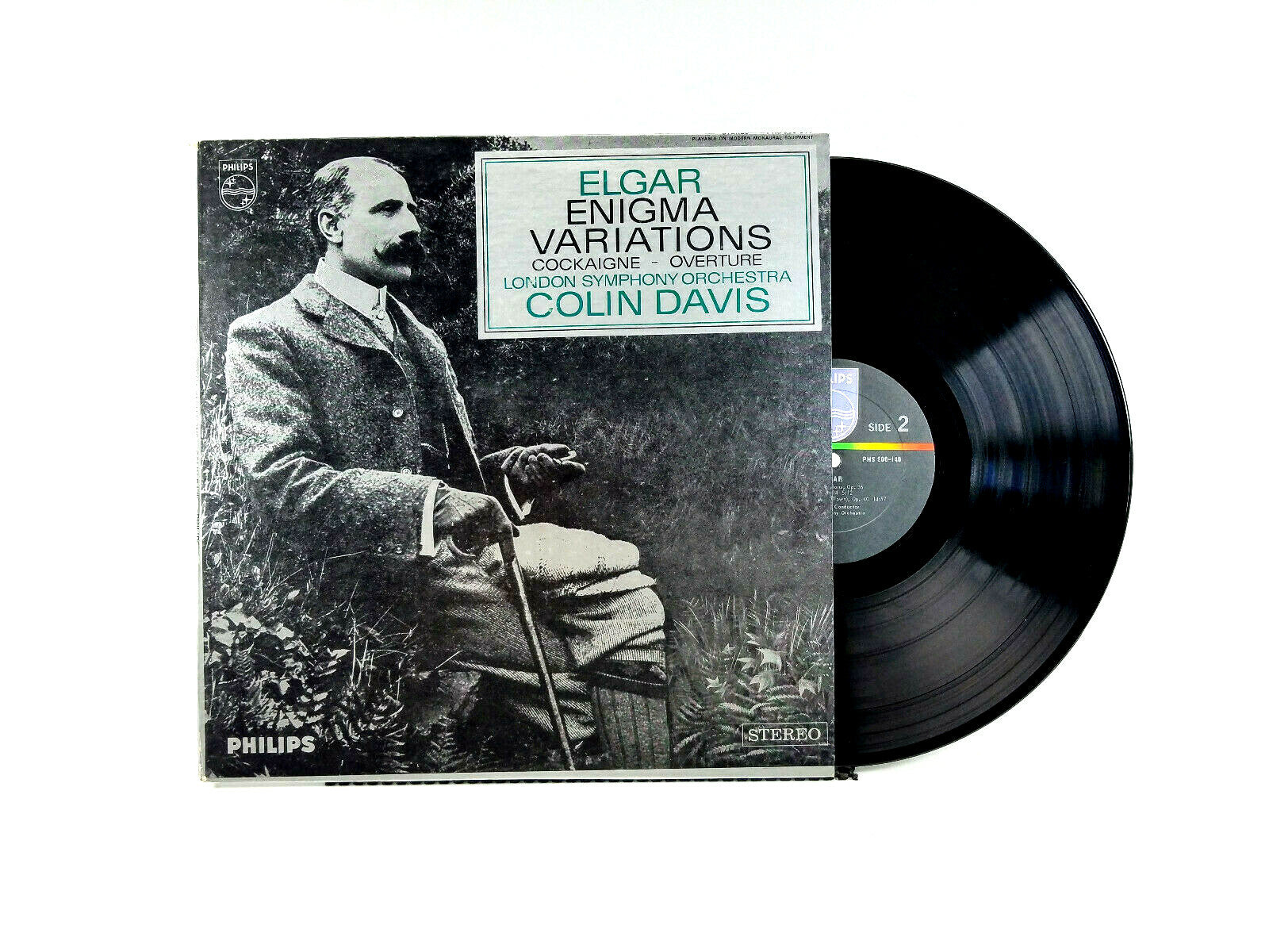 Elgar*, London Symphony Orchestra*, Colin Davis* - Ouverture     Philips – PHS 9