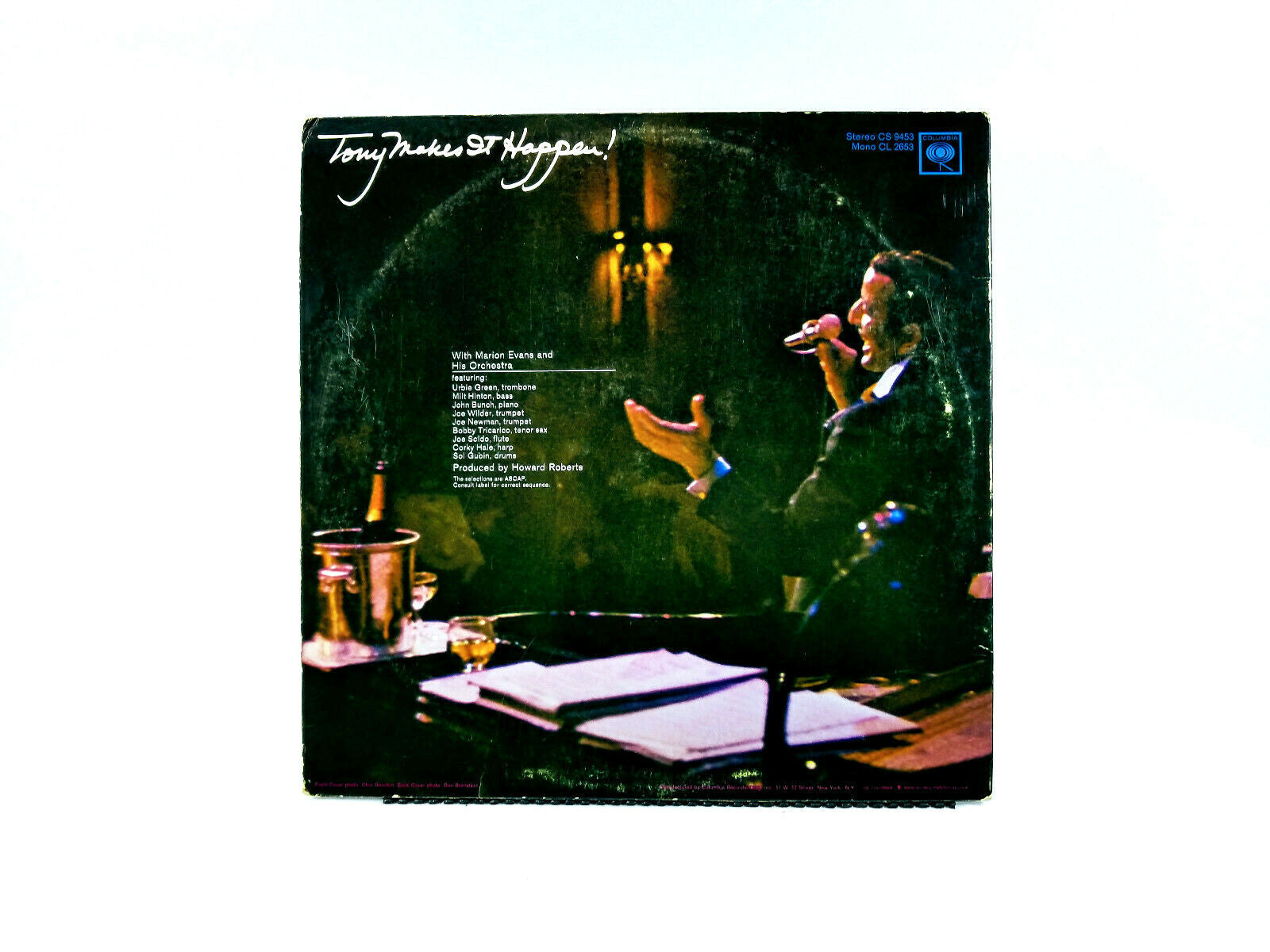  Tony Bennett - Tony Makes It Happen! CS 9453 Vinyl, LP 1967 VG+