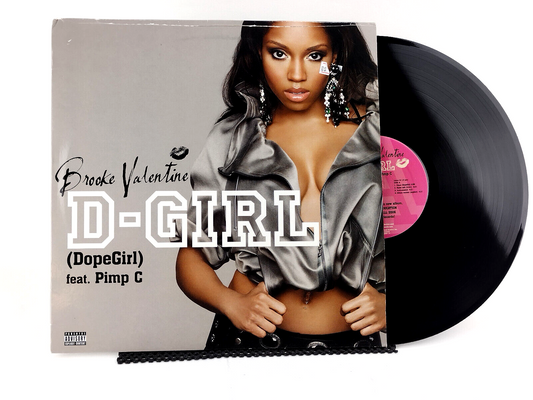 Brooke Valentine Featuring Pimp C - D-Girl (Dopegirl) 12" Vinyl LP