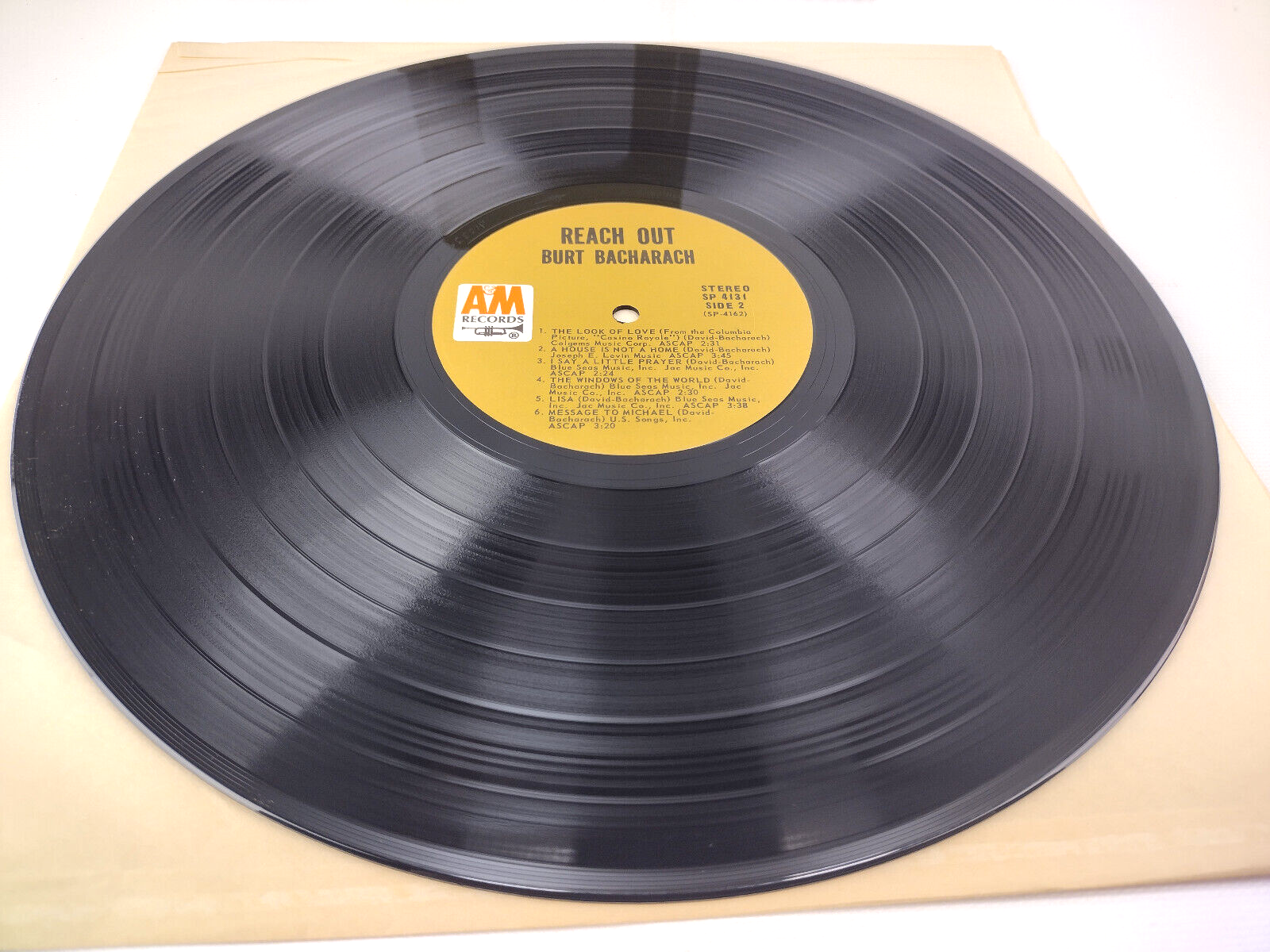 Burt Bacharach – Reach Out, Vinyl, LP