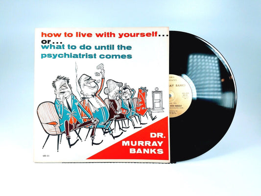 Dr. Murray Banks ‎- How To Live With Yourself... (1974) | Vinyl LP | VG++