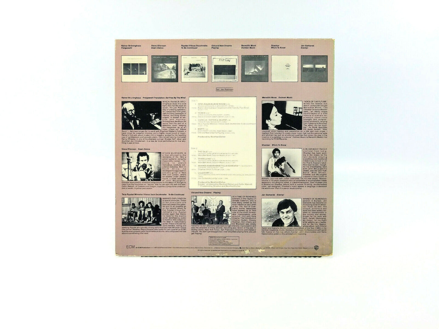 Various – ECM Sampler 10 - PROMO COPY!  ECM Records – PRO-E-982 LP