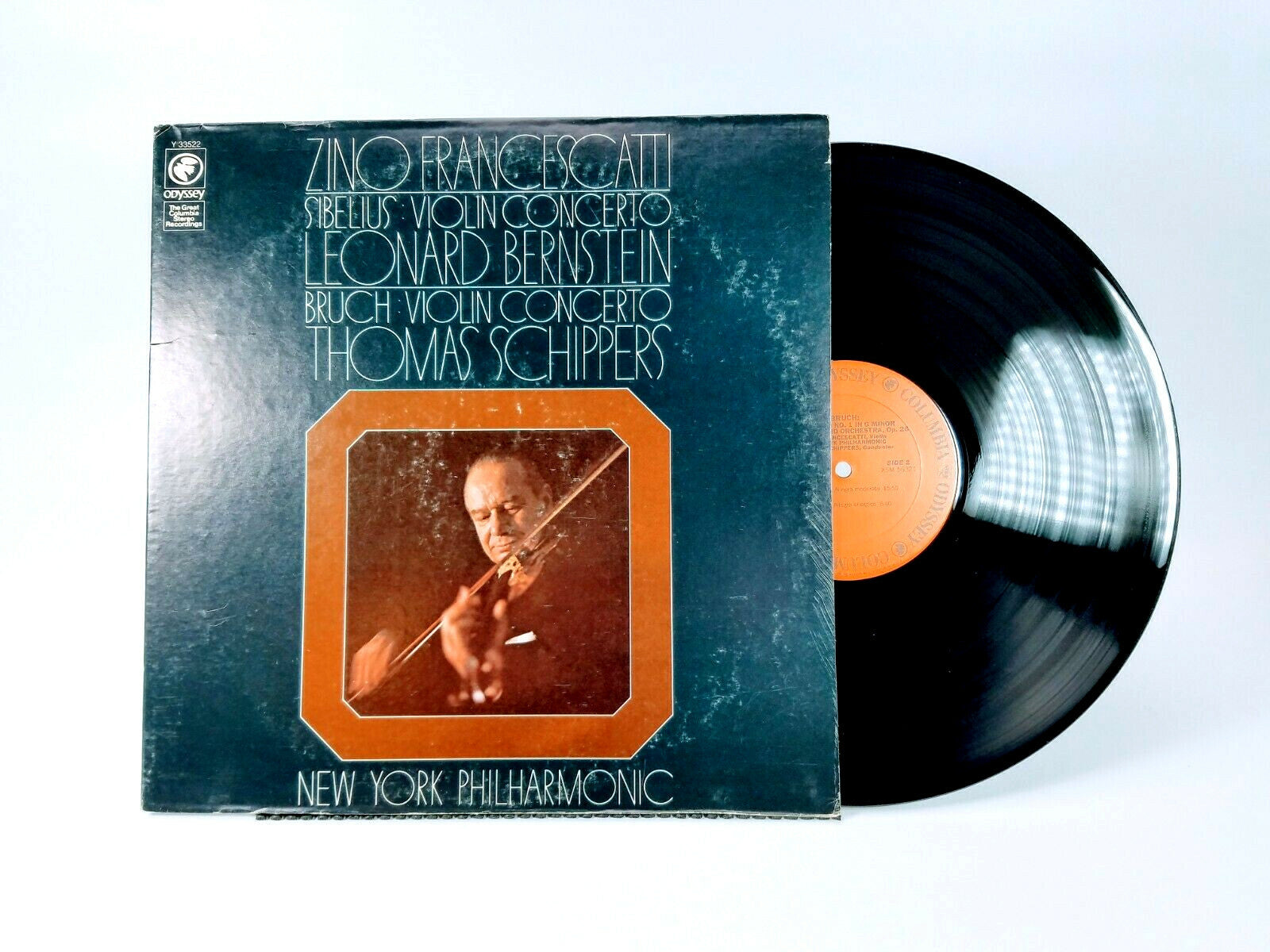 Zino Francescatti, Leonard Bernstein, Thomas Schippers | Vinyl LP | VG+