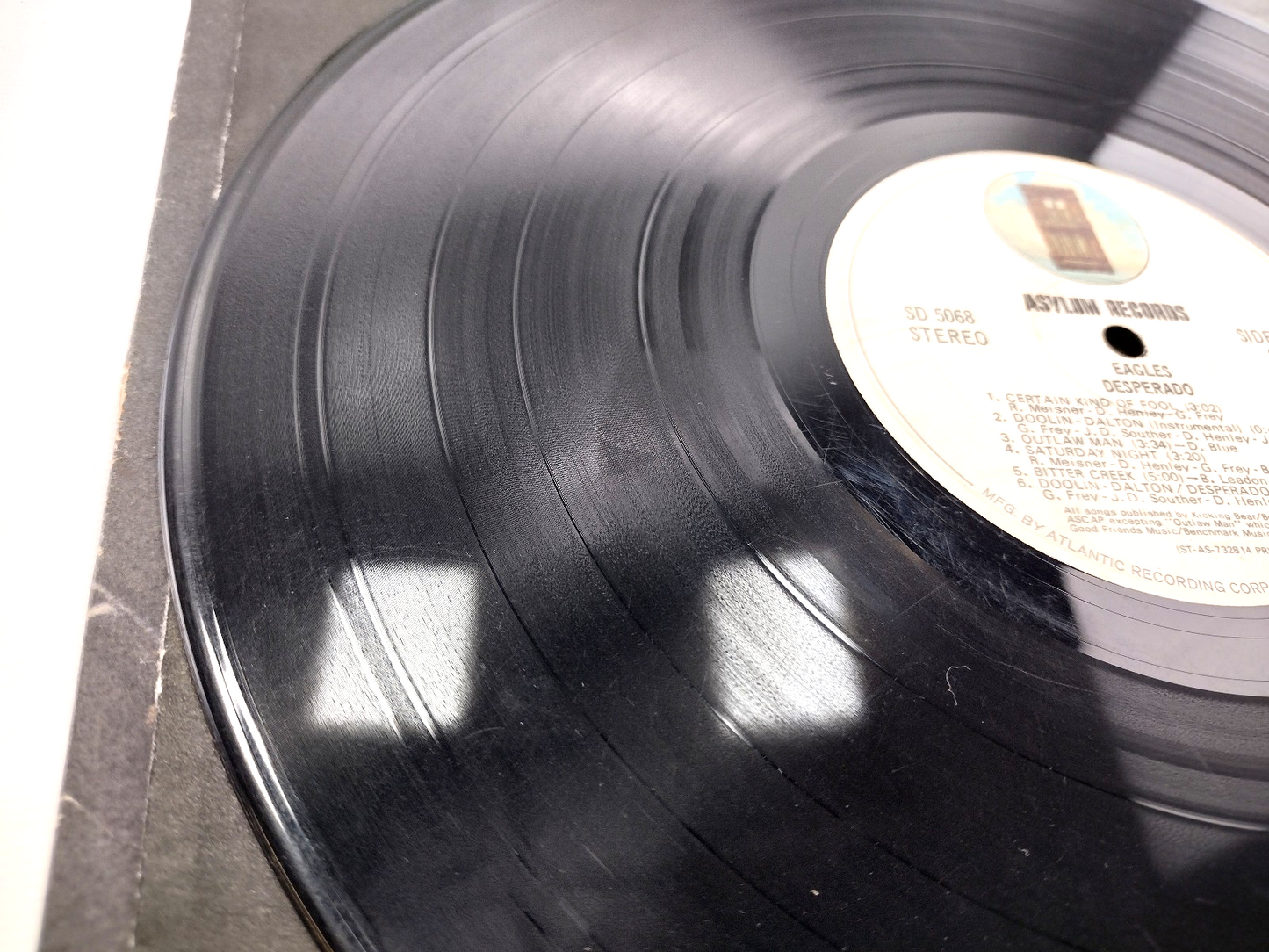 Eagles - Desperado LP, Presswell Pressing, Cleaned w/ Vinyl Vac!