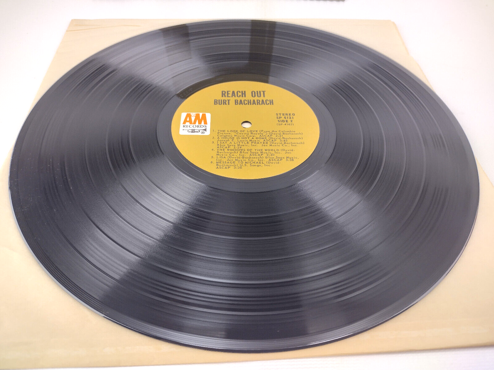 Burt Bacharach – Reach Out, Vinyl, LP