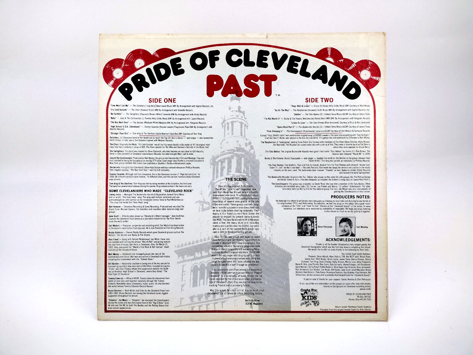 Various - Pride Of Cleveland Past - RARE! VG+ 1984