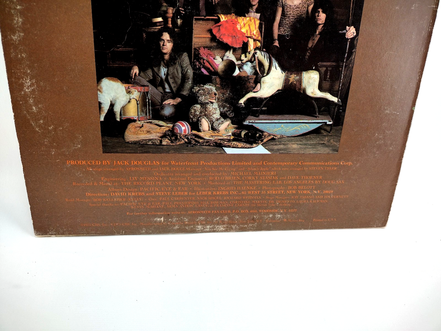 Aerosmith - Toys In The Attic LP, PC33479 -Cleaned w/ Vinyl Vac!