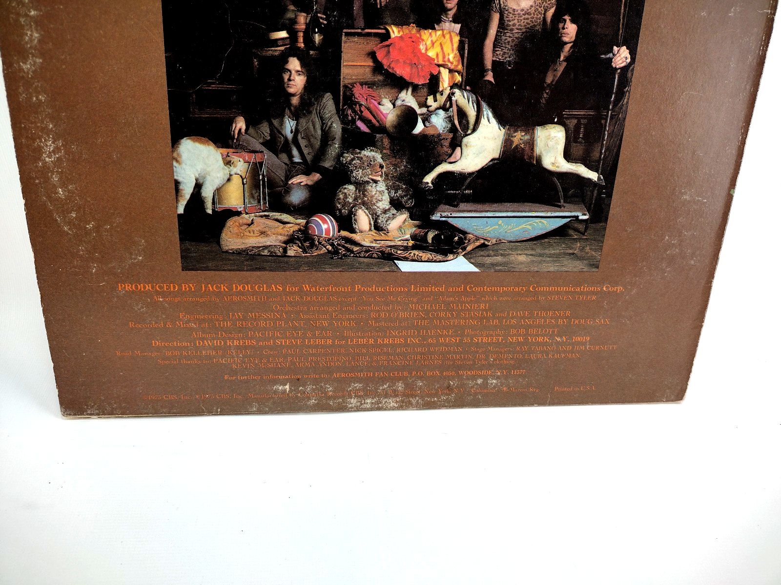 Aerosmith - Toys In The Attic LP, PC33479 -Cleaned w/ Vinyl Vac!