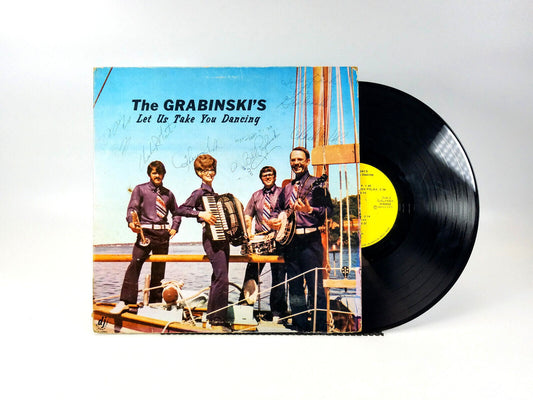DJ INTERNATIONAL LP RECORD/GRABINSKI'S/ LET US TAKE YOU DANCING - SIGNED!