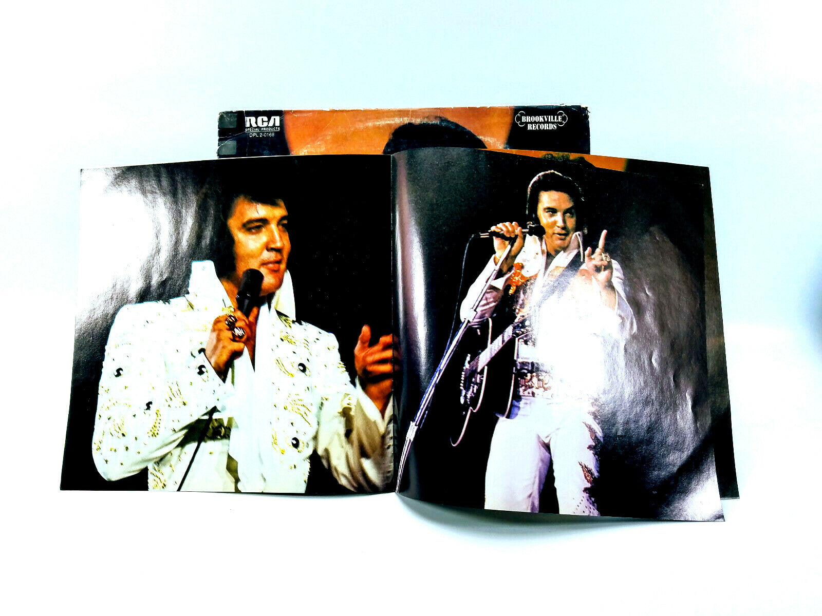 Elvis Presley - Elvis In Hollywood DPL2-0168 LP w/SPECIAL TV EDITION PHOTO ALBUM
