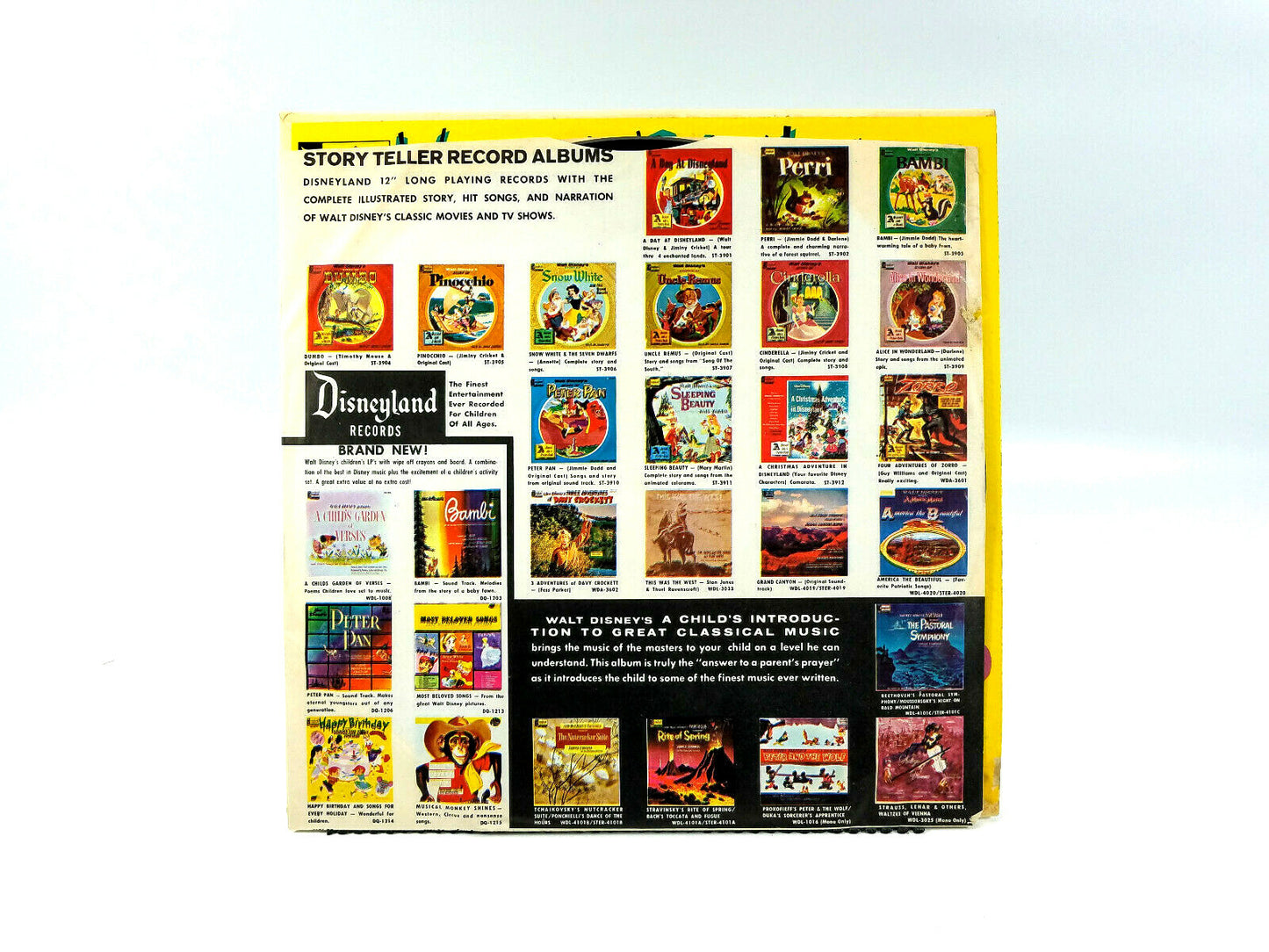 Various - Happy Birthday And Songs For Every Holiday Disneyland – DQ 1214 LP