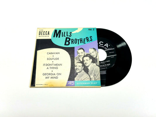 The Mills Brothers - Mills Brothers - Vol. 2     Decca – ED 2046     Vinyl, 7", 