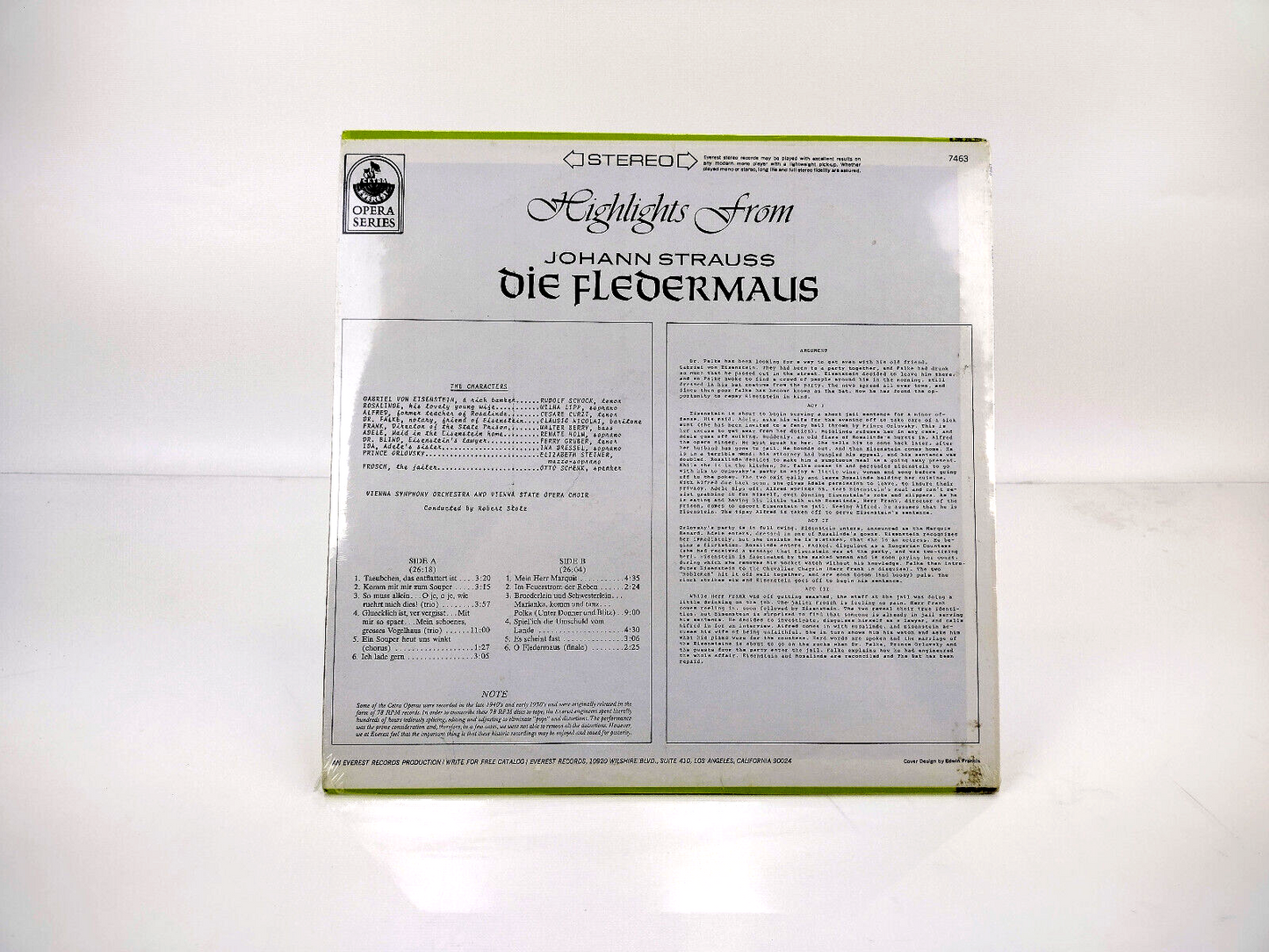 Die Fledermaus - Johann Strauss Jr., Vienna Symphony Orchestra