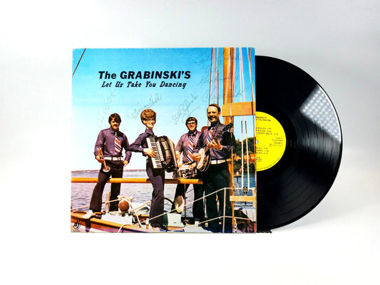 DJ INTERNATIONAL LP RECORD/GRABINSKI'S/ LET US TAKE YOU DANCING - SIGNED!