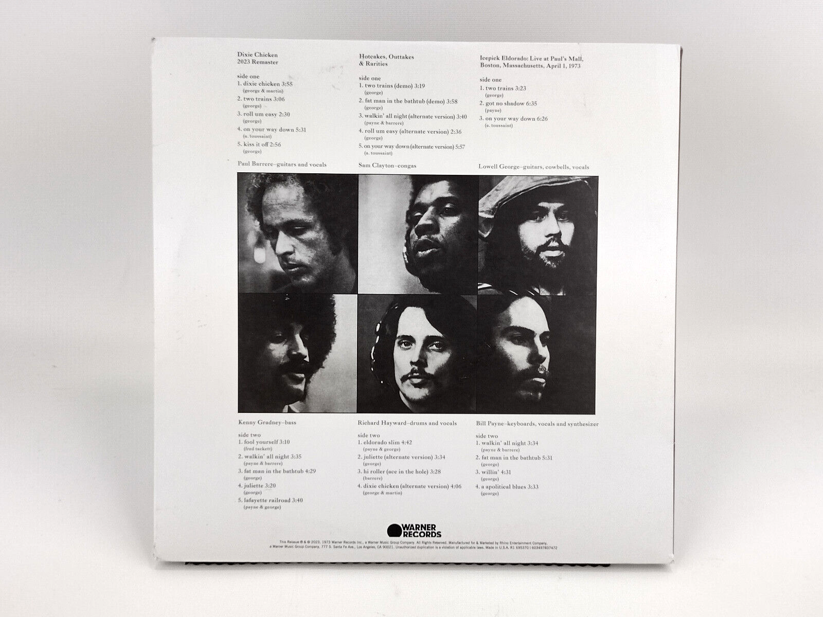 Little Feat - Dixie Chicken  (Deluxe Edition) 3xLP Gatefold NO BOOKLET R1 695370