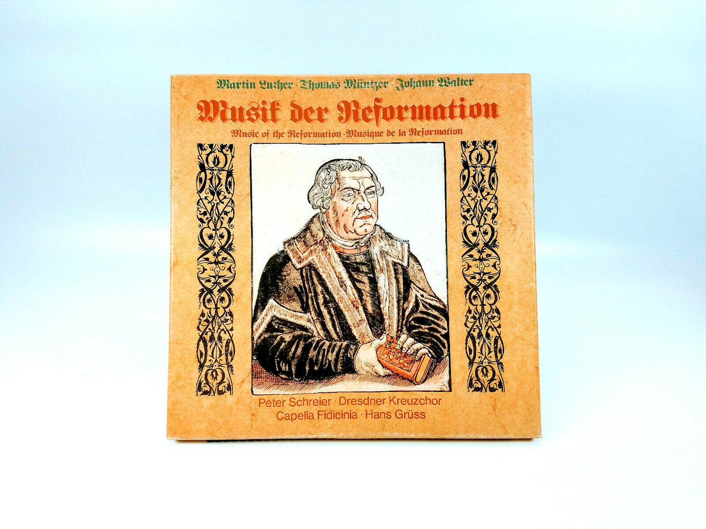 CD 751007 1-3 Music of the Reformation / Schreier / Gruss 3 LP box - VG+