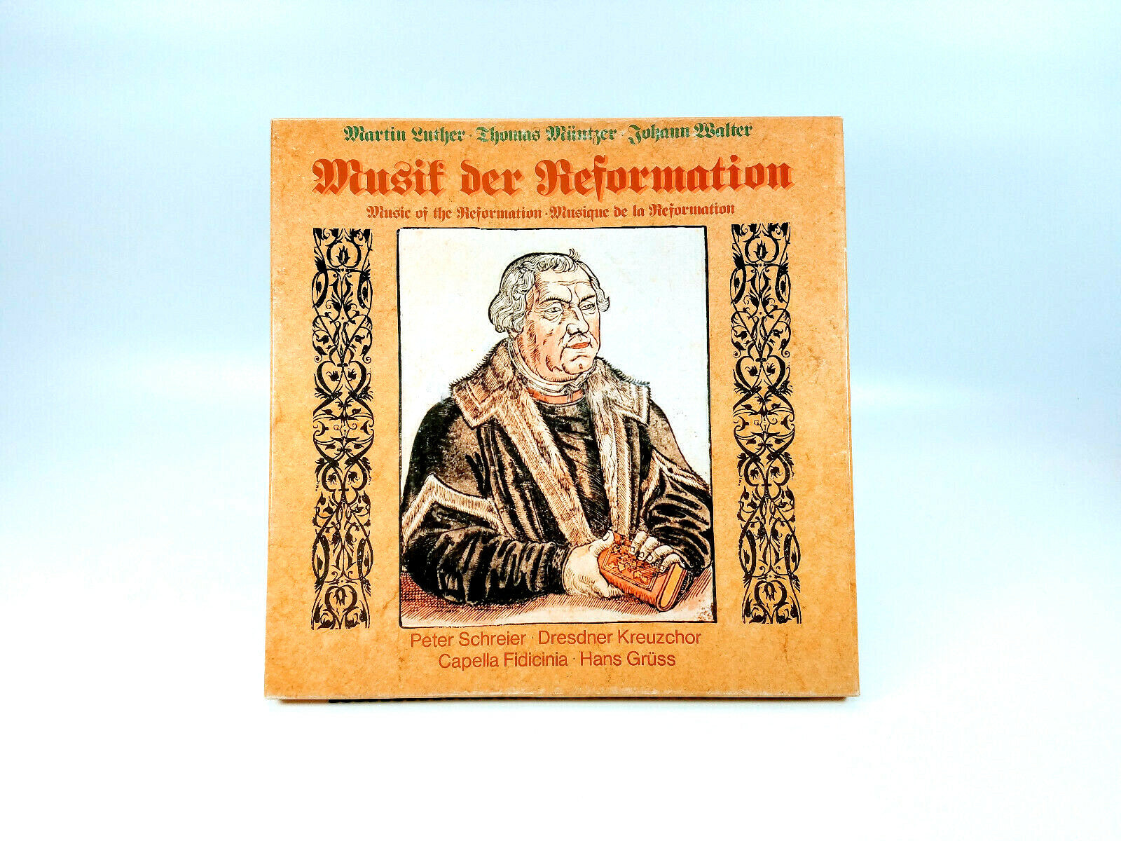 CD 751007 1-3 Music of the Reformation / Schreier / Gruss 3 LP box - VG+