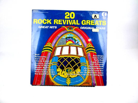 Various – 20 Rock Revival Greats  K-tel – NI 4750 Brand New Sealed  - LP