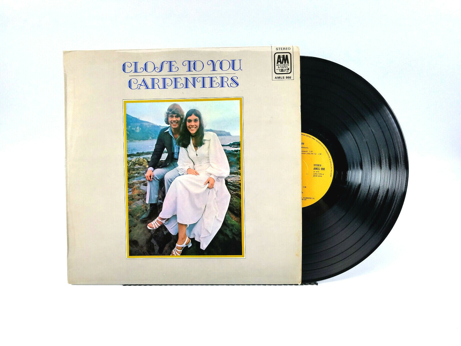 Carpenters - Close To You A&M Records MacNeill Press AMLS 998 LP VG+