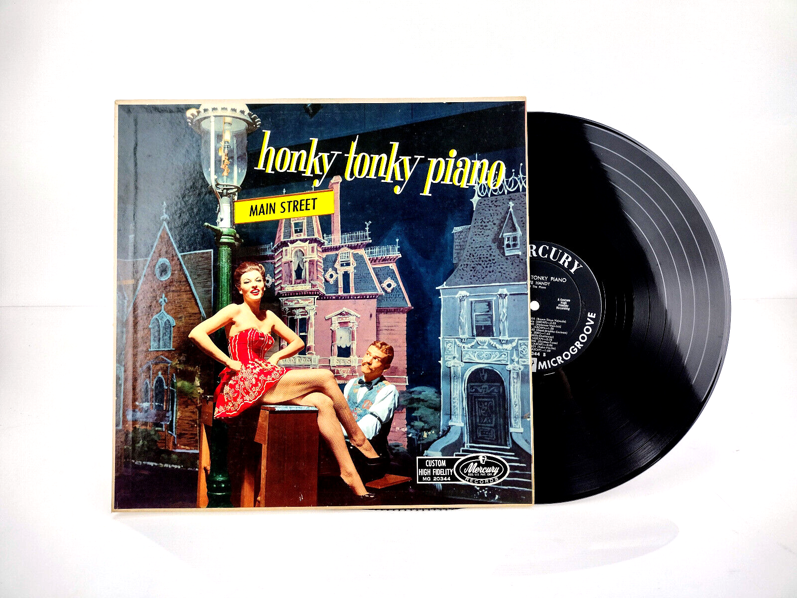 LOT OF 4 PIANO LPs - MOODS & HONKY TONK Vinyl, LPs - VG+