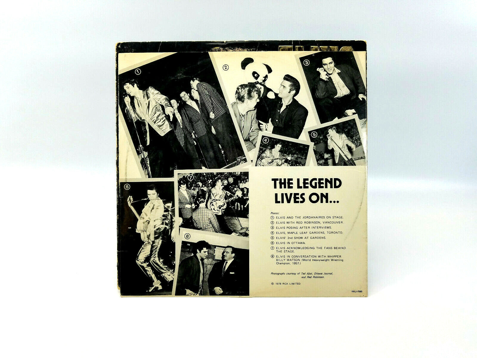 Elvis Presley - A Canadian Tribute KKL1-7065 Vinyl LP