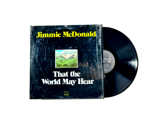 Jimmie McDonald - Sings That The World May Hear     Sacred – LPS-4518 LP NM