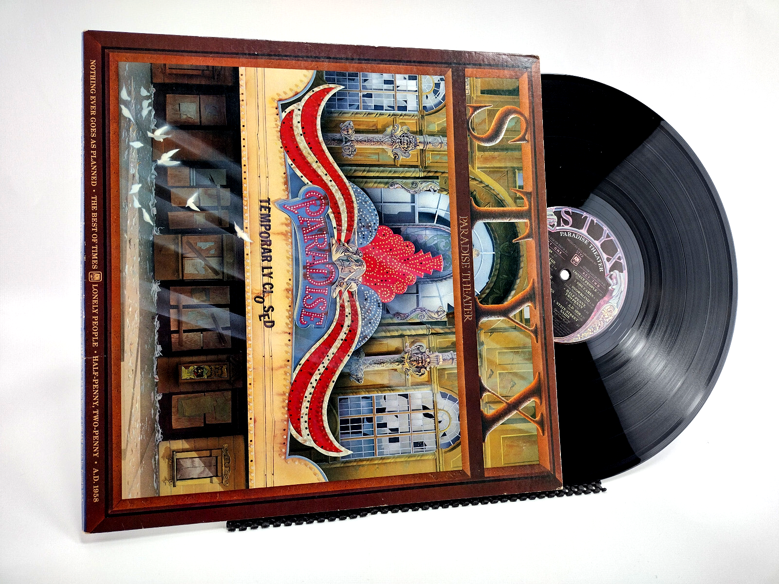 Styx - Paradise Theatre, LP - Cleaned w/ Vinyl Vac!