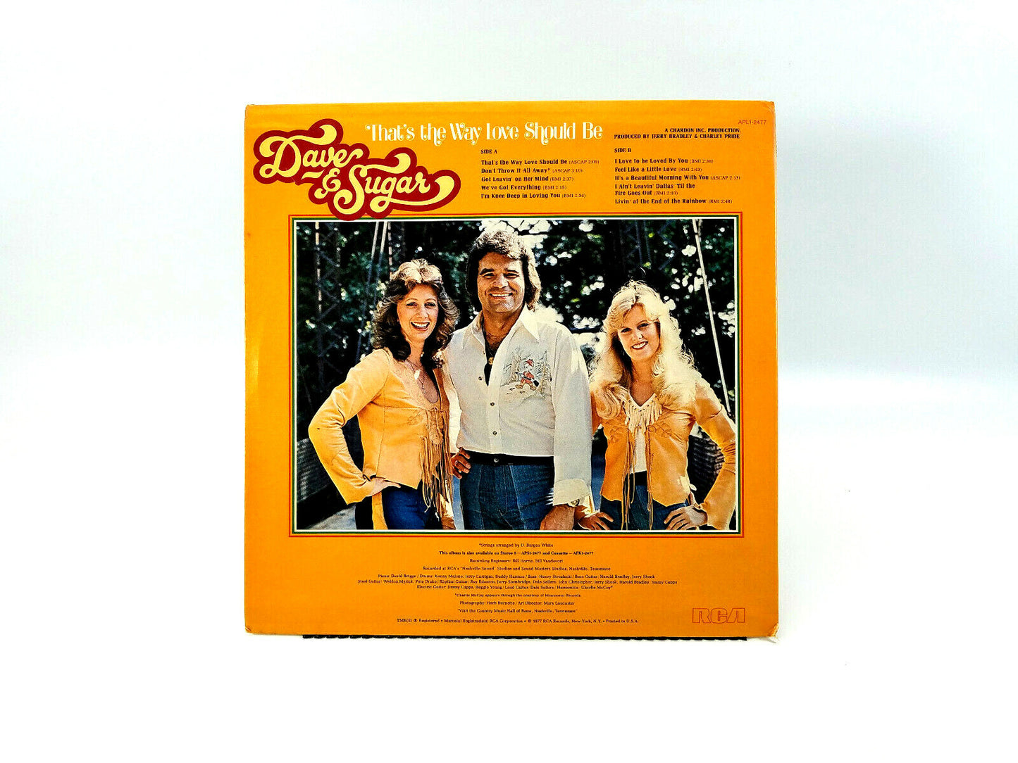Dave & Sugar* - That's The Way Love Should Be RCA Victor APL1-2477 Vinyl, LP