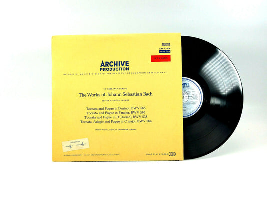 The Works of Johann Sebastian Bach ARC73204 Vinyl LP - NM