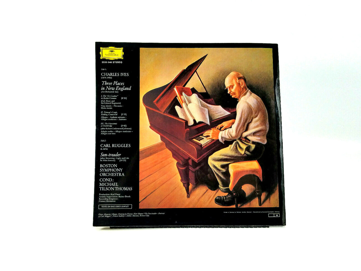Three Places In New England / Sun-treader Charles Ives,Carl Ruggles 2530 048 LP