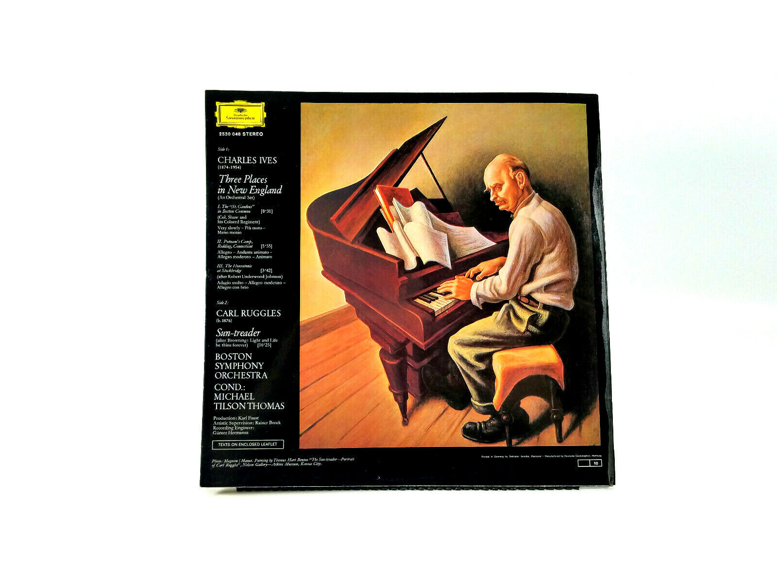 Three Places In New England / Sun-treader Charles Ives,Carl Ruggles 2530 048 LP