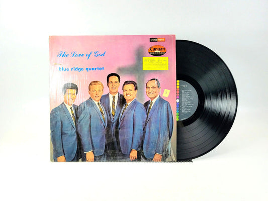 Blue Ridge Quartet* - The Love Of God - CAS-9616 Cleaned w/ the Vinyl Vac!