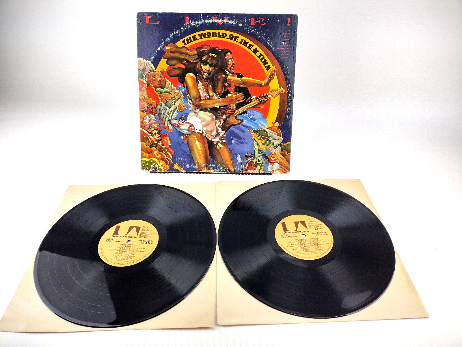 Ike & Tina Turner - The World Of Ike & Tina - UA-LA064-G2 - VG+
