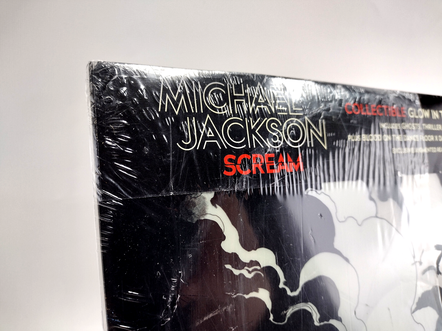 Michael Jackson - Scream, Glow In The Dark, Blue Translucent, 2xLP