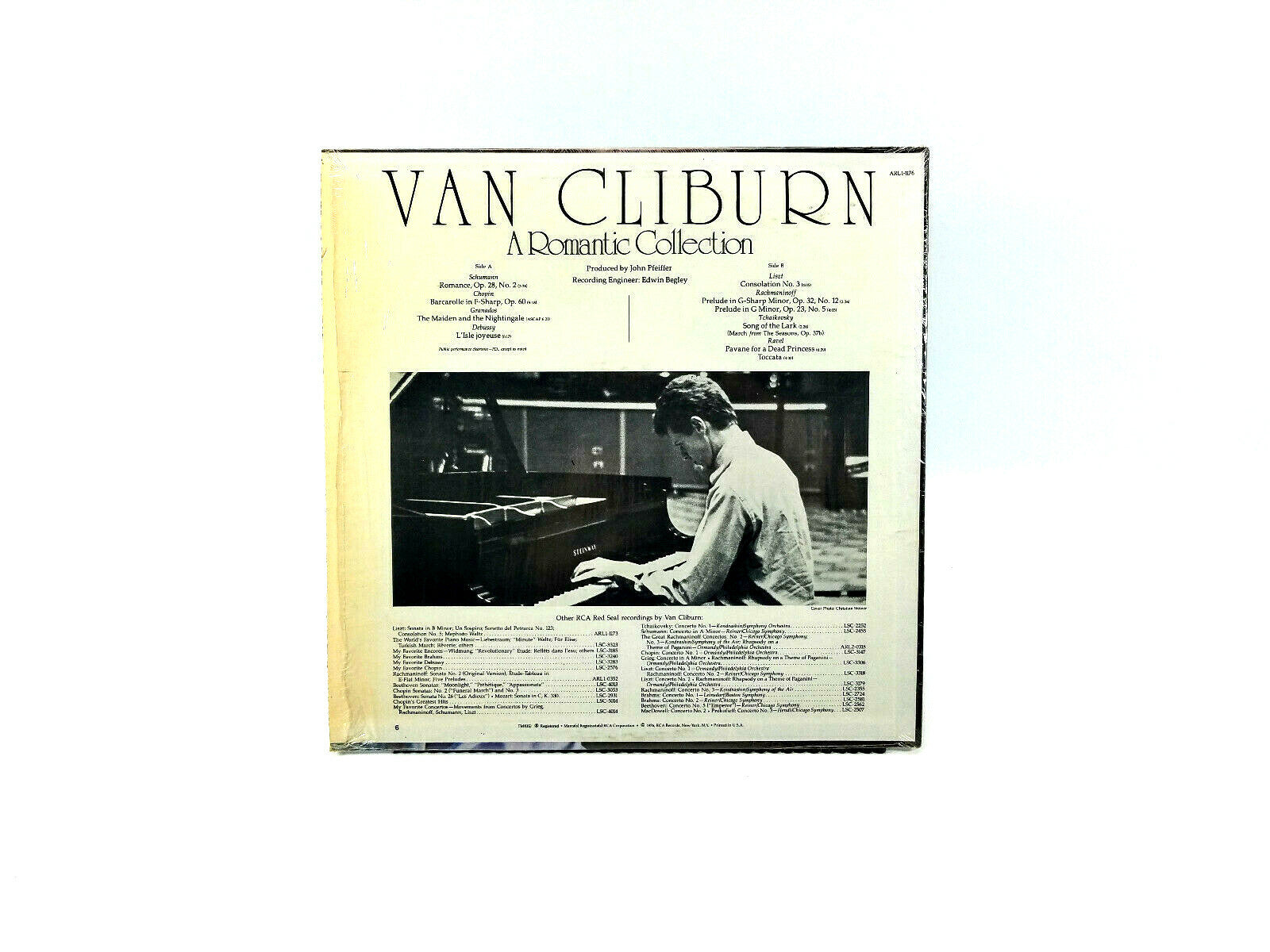  Van Cliburn -  A Romantic Collection ARL1-1176 LP VG+