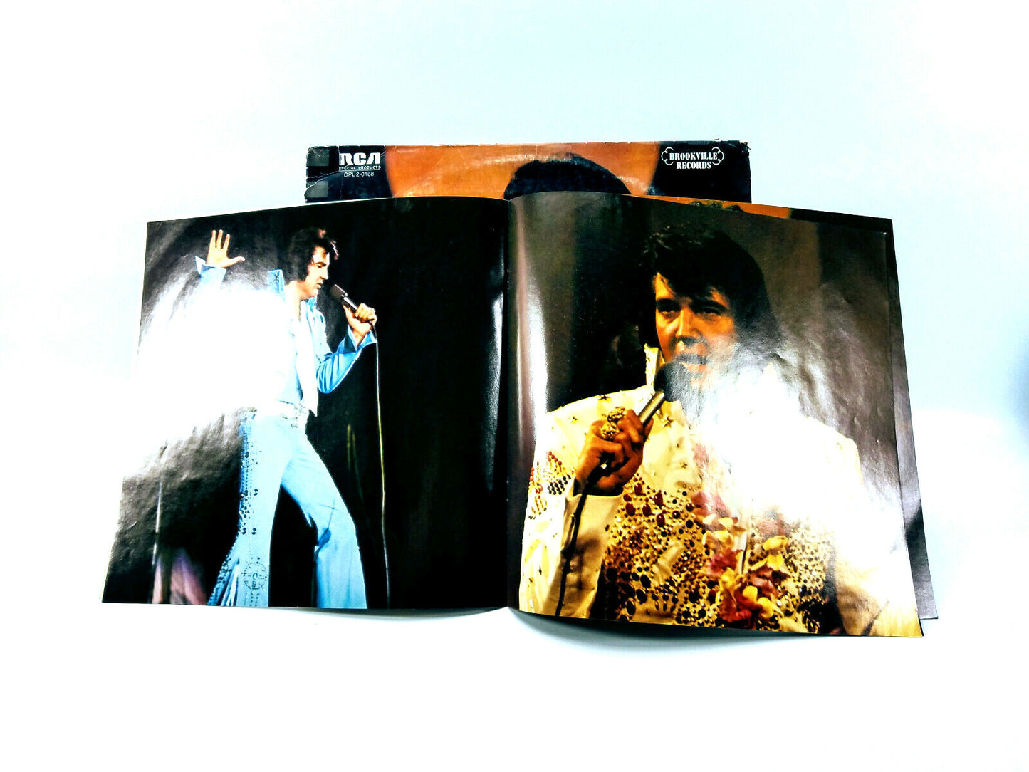 Elvis Presley - Elvis In Hollywood DPL2-0168 LP w/SPECIAL TV EDITION PHOTO ALBUM