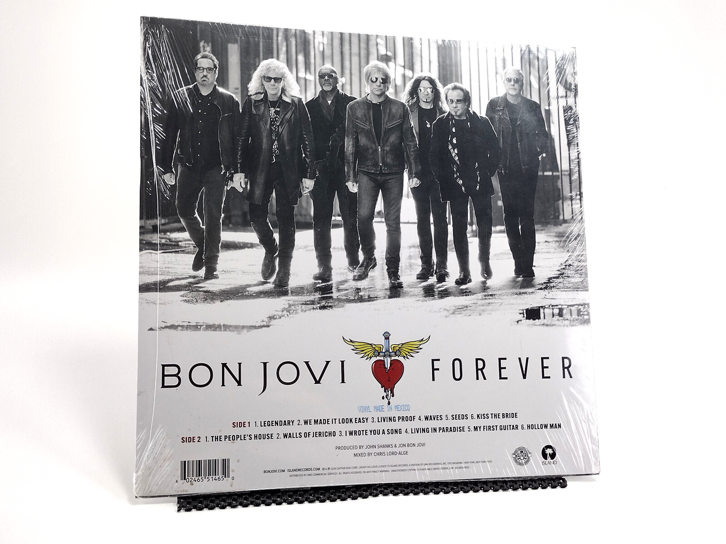 Bon Jovi - Forever, Limited Edition, Candy Apple & Clear LP