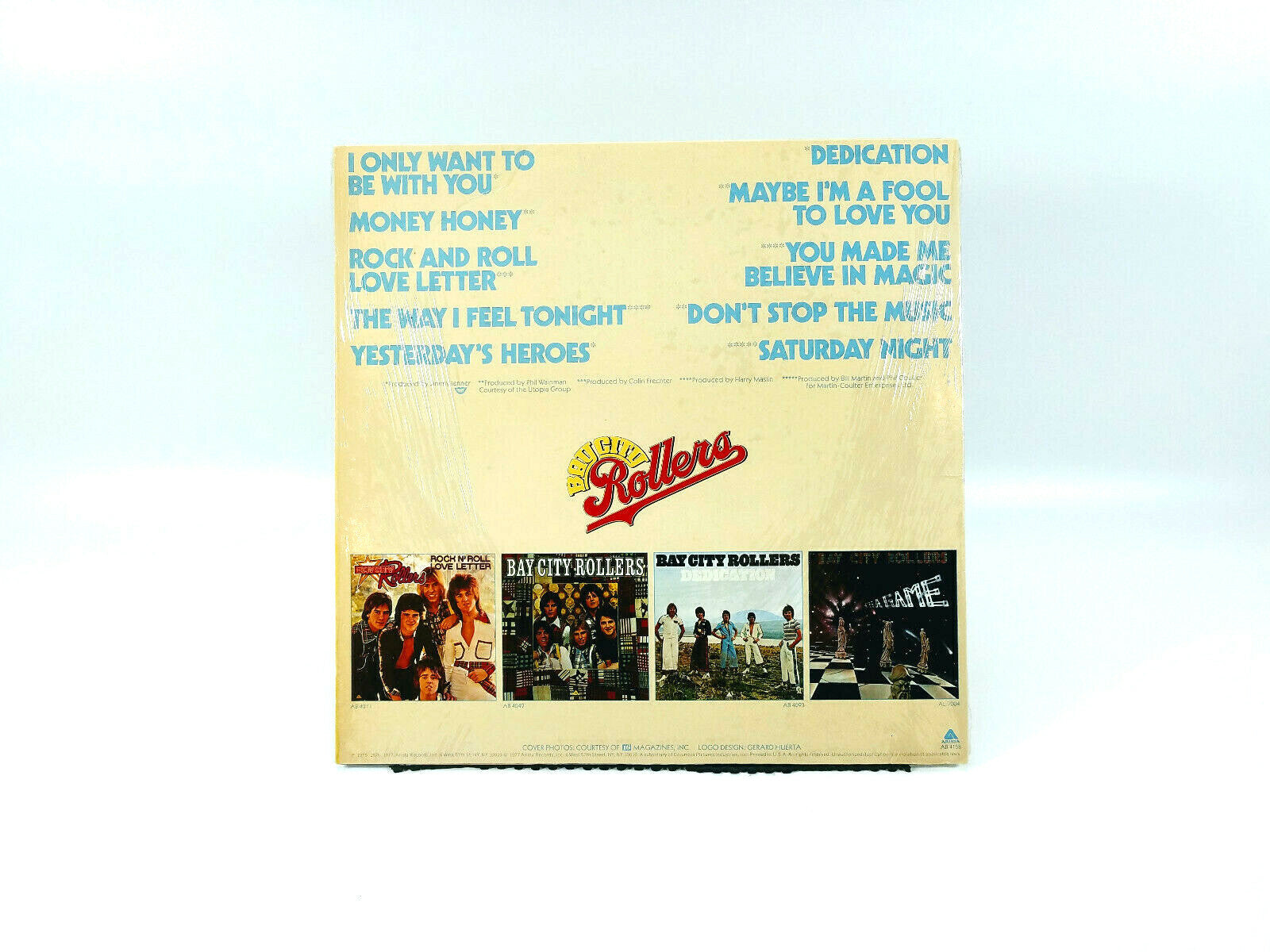 Bay City Rollers - Greatest Hits AB 4158  Vinyl, LP, Compilation 1977, US VG-+