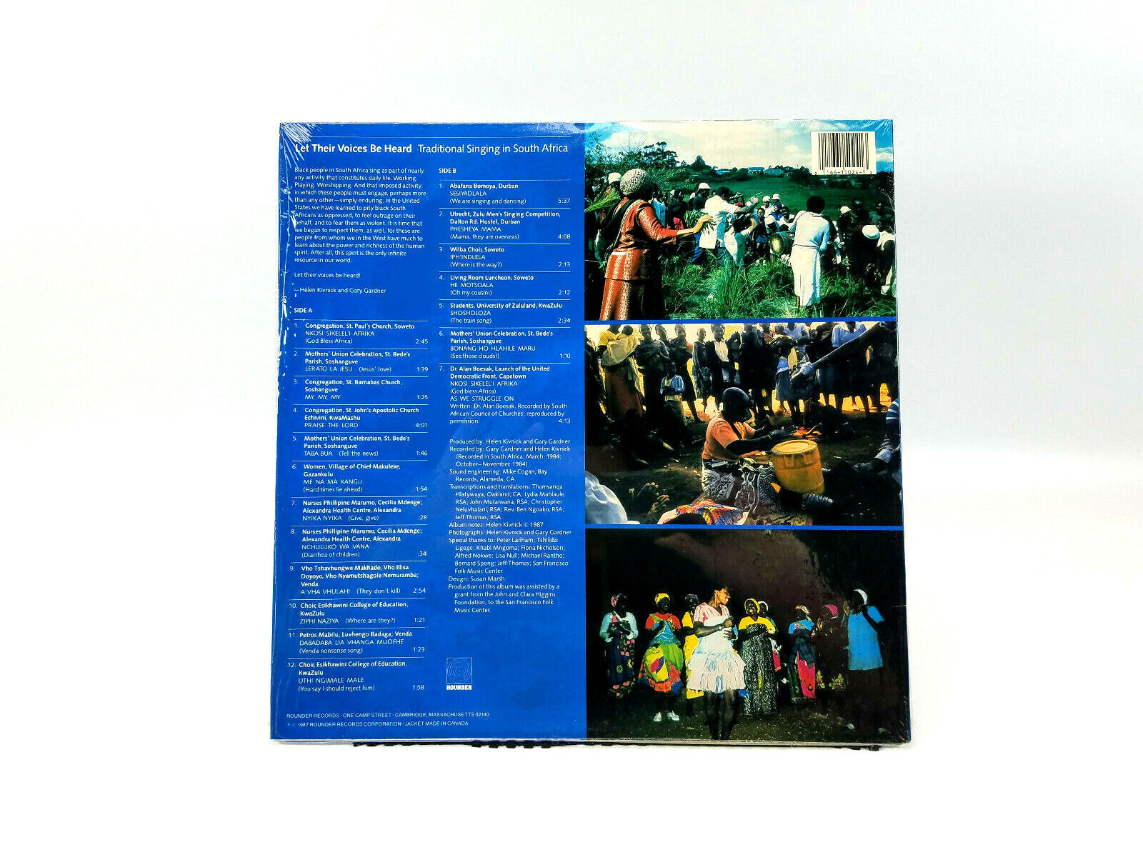 Various - Let Their Voices Be Heard - Traditional Singing In South Africa LP