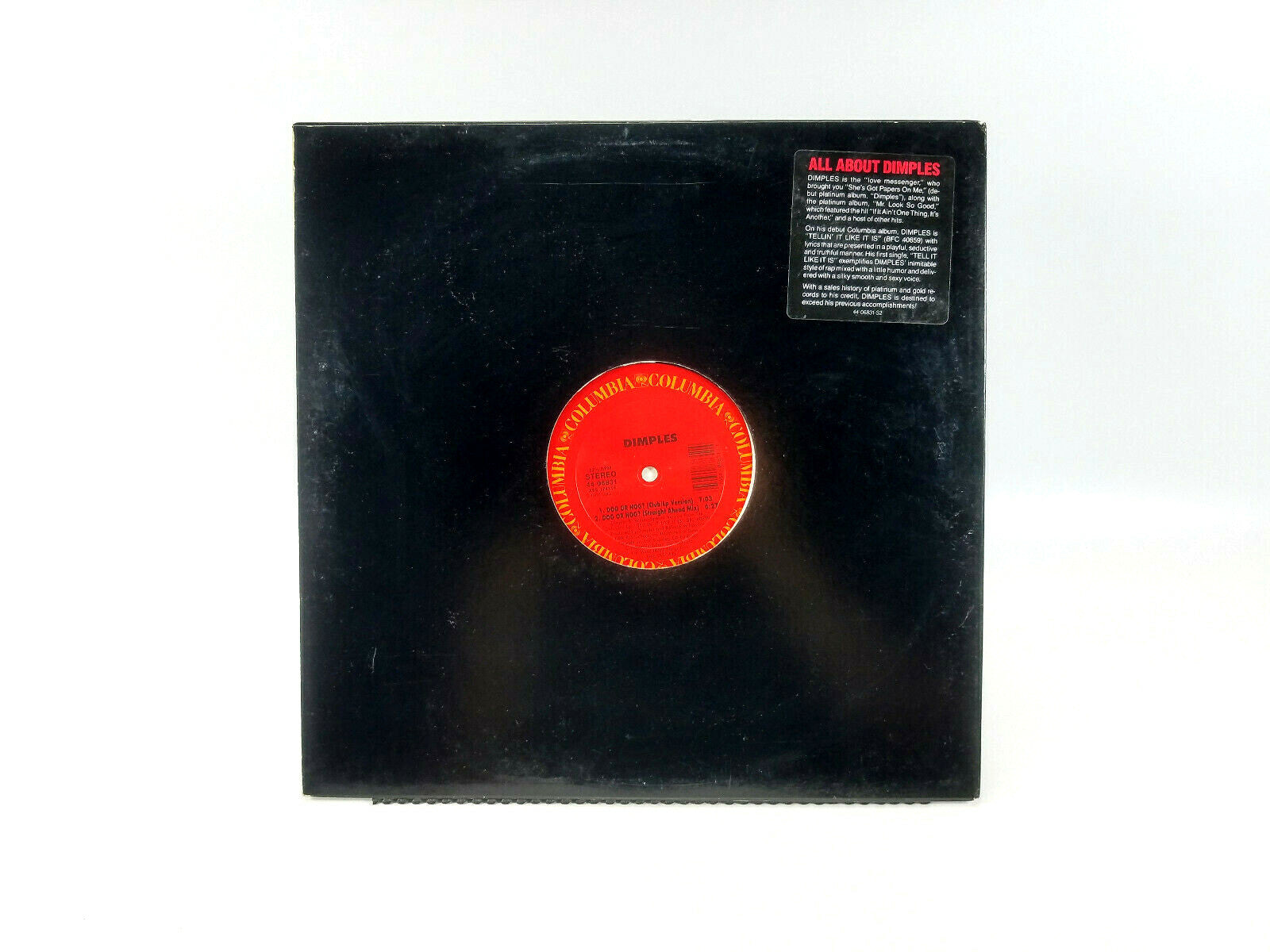 Dimples* – Tell It Like It Is / Dog Or Hog? - PROMO COPY! Columbia – 44 0683 LP