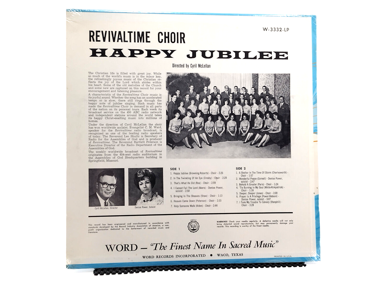 The Revivaltime Choir - Happy Jubilee, LP